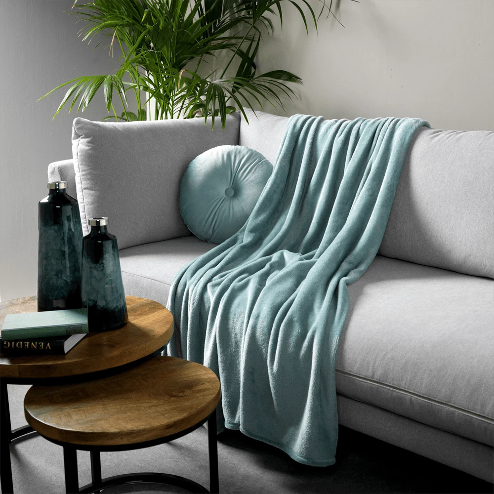 Dutch Decor Plaid Harvey - 150x200cm - Jadeite - Afbeelding 2