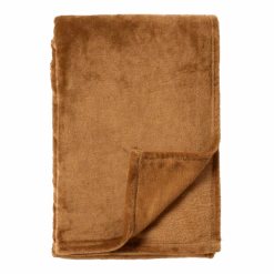 Dutch Decor Plaid Harvey - 150x200cm - Tobacco Brown