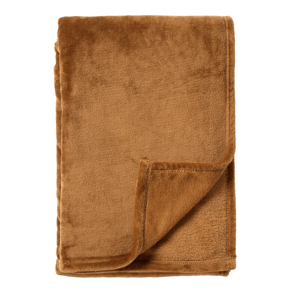 Dutch Decor Plaid Harvey - 150x200cm - Tobacco Brown