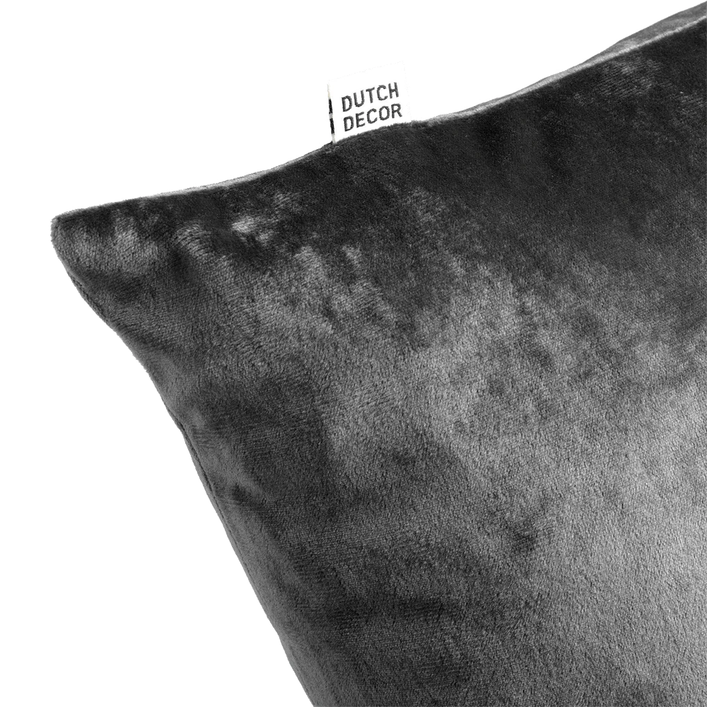 Dutch Decor Sierkussen Sky - 45x45cm - Charcoal Gray 4 Dutch Decor Sierkussen Sky - 45x45cm - Charcoal Gray - Afbeelding 2