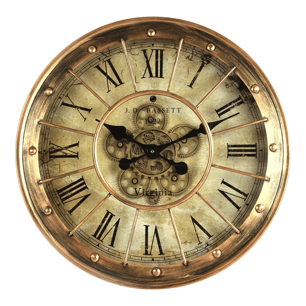 Klok Alford Koper U00f8 59,5 Cm - Wandklok