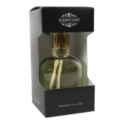 Scentolie Lamp Bol Zacht Groen - Oliebrander - ScentChips -Huisdecoratie lamp bol zacht groen oliebrander scentchips 2 1