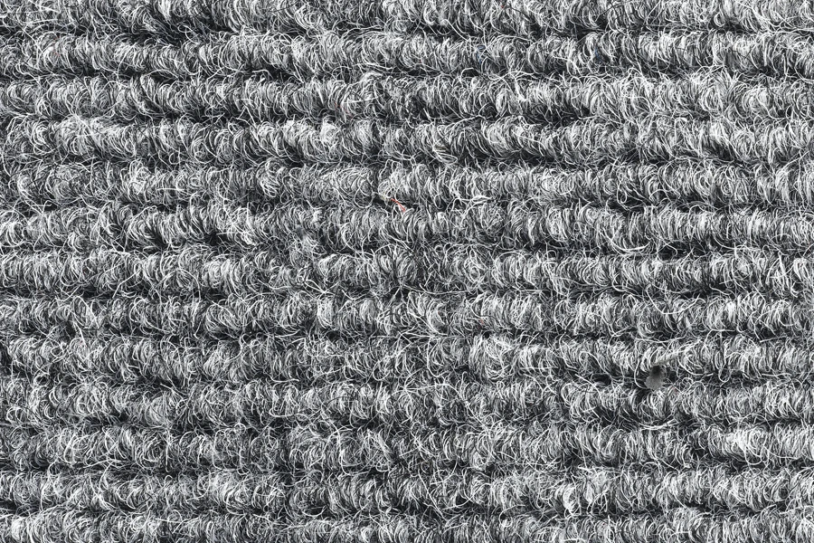 Mega Ribmat - 80x50cm - Lichtgrijs - Deurmat 4 Mega Ribmat - 80x50cm - Lichtgrijs - Deurmat - Afbeelding 2