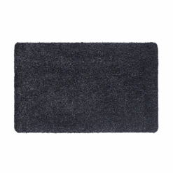 Schoonloopmat Aqualuxe - 80x50cm - Graphite - Deurmat