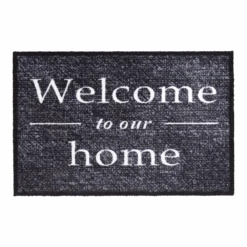 HAMAT Schoonloopmat Prestige Welcome To Our Home - 75x50cm - Mix - Deurmat