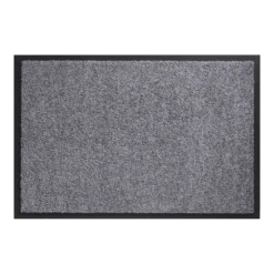 Twister Schoonloopmat - 90x60cm - Grijs - Deurmat