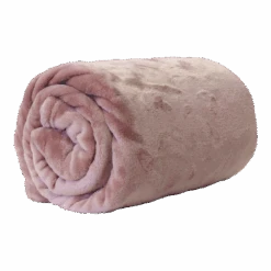 Unique Living Plaid Enzo - 130x180cm - Old Pink