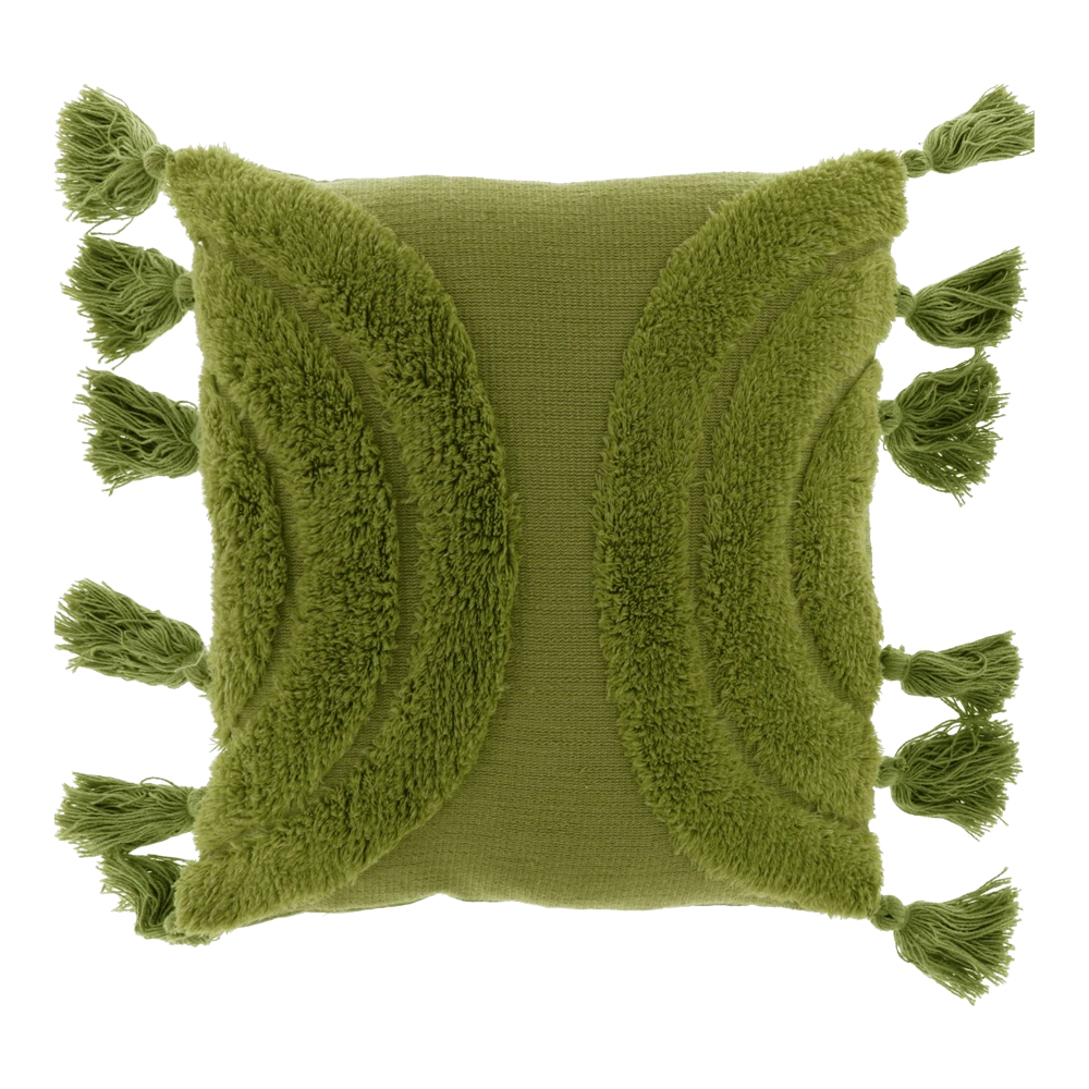 Unique Living Sierkussen Brody - 45x45cm - Olive Green 3 Unique Living Sierkussen Brody - 45x45cm - Olive Green