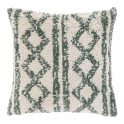 Unique Living Sierkussen Elliot - 45x45cm - Laurel Green