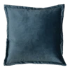 Unique Living Sierkussen Kylie - 45x45cm - Dark Blue -Huisdecoratie unique living sierkussen kylie 45x45cm dark blue polyester 1 2