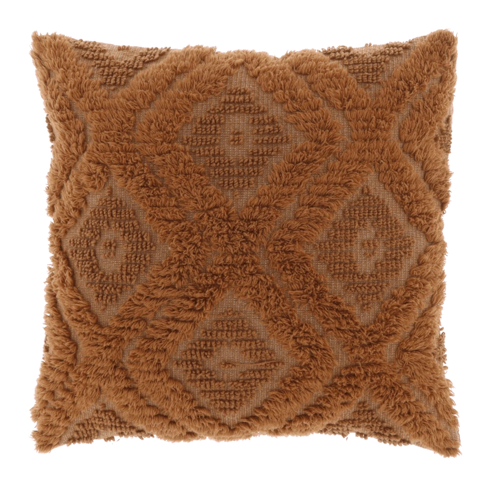 Unique Living Sierkussen Nadira - 45x45cm - Leather Brown 3 Unique Living Sierkussen Nadira - 45x45cm - Leather Brown