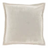 Unique Living Sierkussen Tatum - 45x45cm - Dove White -Huisdecoratie unique living sierkussen tatum 45x45cm dove white polyester 1 1