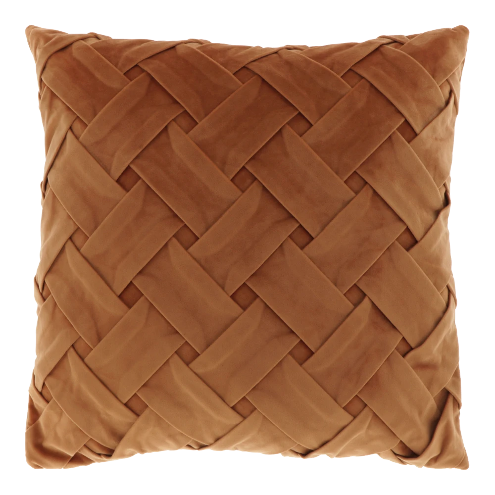 Unique Living Sierkussen Viktor - 45x45cm - Leather Brown 3 Unique Living Sierkussen Viktor - 45x45cm - Leather Brown