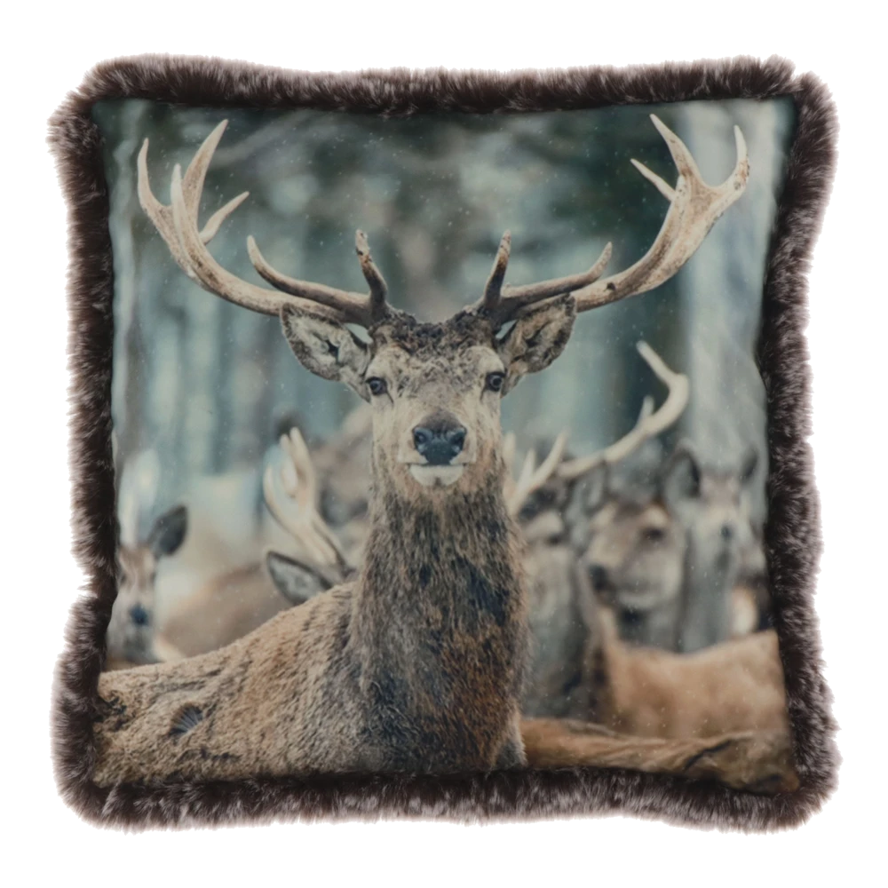 Unique Living Sierkussen Xmas - 45x45cm - Design 1 3 Unique Living Sierkussen Xmas - 45x45cm - Design 1