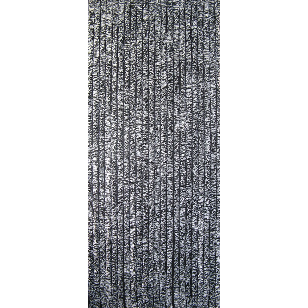 Vliegengordijn Kattenstaart - Wit En Zwart - 90 X 220cm - Sun-Arts