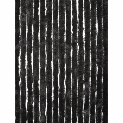 Vliegengordijn Kattenstaart - Zwart - 90 X 220cm - Sun-Arts -Huisdecoratie vliegengordijn kattenstaart zwart 90 x 220cm sun arts 90 2 1