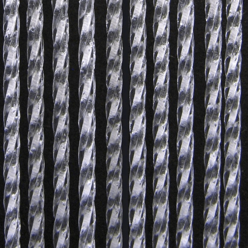 Vliegengordijn Roma - Transparant/Wit - 100 X 232cm - Sun-Arts - Afbeelding 3