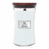 Woodwick Magnolia Birch Large Candle - Geurkaars -Huisdecoratie woodwick magnolia birch large candle geurkaars 1