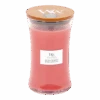 Woodwick Melon & Pink Quartz Large Candle - Geurkaars -Huisdecoratie woodwick melon pink quartz l cande geurskaars 1 3