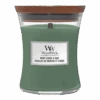 Woodwick Mint Leaves & Oak Medium Candle - Geurkaars 1 Woodwick Mint Leaves & Oak Medium Candle - Geurkaars -Huisdecoratie woodwick mint leaves oak medium candle geurkaars 1