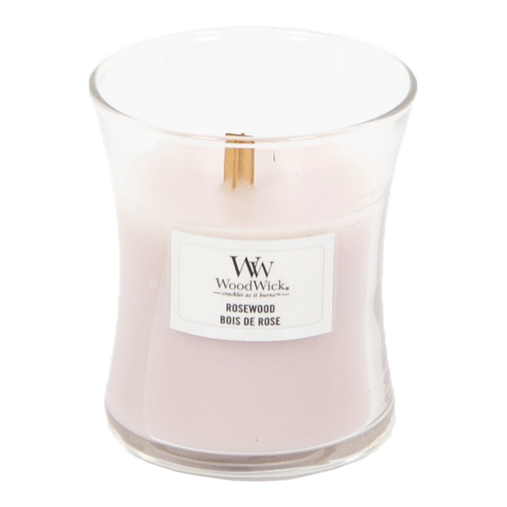 Woodwick Rosewood Mini Candle - Geurkaars 4 Woodwick Rosewood Mini Candle - Geurkaars - Afbeelding 2