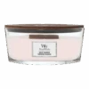 Woodwick Sheer Tuberose Ellipse Candle - Geurkaars -Huisdecoratie woodwick sheer tuberose ellipse candle geurkaars 1