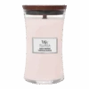 Woodwick Sheer Tuberose Large Candle - Geurkaars -Huisdecoratie woodwick sheer tuberose large candle geurkaars 1