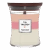 Woodwick Trilogy Blooming Orchard Medium Candle - Geurkaars -Huisdecoratie woodwick trilogy blooming orchard medium candle geurkaars 1