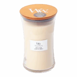 Woodwick Vanilla Bean Large Candle - Geurkaars