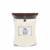 Woodwick Vanilla Musk Medium Candle - Geurkaars -Huisdecoratie woodwick vanilla musk medium candle geurkaars 1