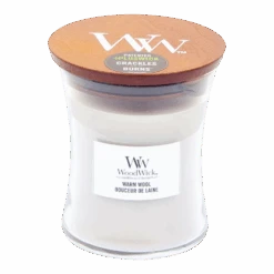Woodwick Warm Wool Medium Candle - Geurkaars