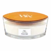 Woodwick White Tea & Jasmine Ellipse Candle - Geurkaars 2 Woodwick White Tea & Jasmine Ellipse Candle - Geurkaars -Huisdecoratie woodwick white tea jasmine l candle geurskaars 1 4