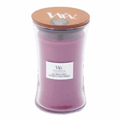 Woodwick Wild Berry & Beets Large Candle - Geurkaars